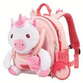 1pc Children's Cute Doll Hanging Backpack, Trendy School Bag, Ideal Choice For Gift-24.42