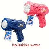 2-Pack Automatic Bubble Gun with LED Lights, 10-Hole High Output Foam Blaster, Durable Plastic Construction, No Bubble Solution Included - Fun Playtime Toys for Children-12.18