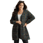 Colour Textured Open Front Cardigan $33.07