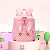 Cute Little Bunny Backpack With Safety Leash Kids Toddler Anti-Lost Small Schoolbag-19.23