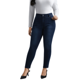 Elastic Waist Mid Rise Skinny Jeans $38.90