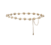 Floral Pearl Beaded Chain Belt $10.90