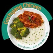 Gochujang Chicken with Basmati Rice and Broccoli - REG-9.90
