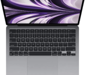 Laptop Apple MacBook Air 13.6 Retina, Apple M2, 8GB, SSD 256GB, Apple M2 GPU, macOS Monterey, Space Gray