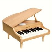 Musicube Children's Piano Keyboard, 25-key Children's Digital Piano, Mini Music Education Musical Instrument Toys, Wooden Children's Girls' Children's Piano, Log Color-86.46