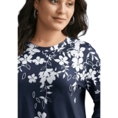 Round Neck Boho Print T-shirt $17.90 (2)