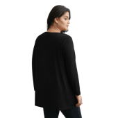 Round Neck Button Slim-Fit Knit Top $20.90