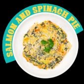 Salmon and Spinach Pie - REG-12.90