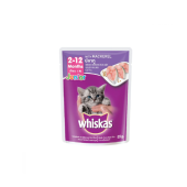 Whiskas Pouch Junior Mackarel 85g-1.95