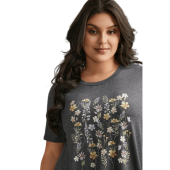 loral Crew Neck Stretchy T-Shirt $17.90